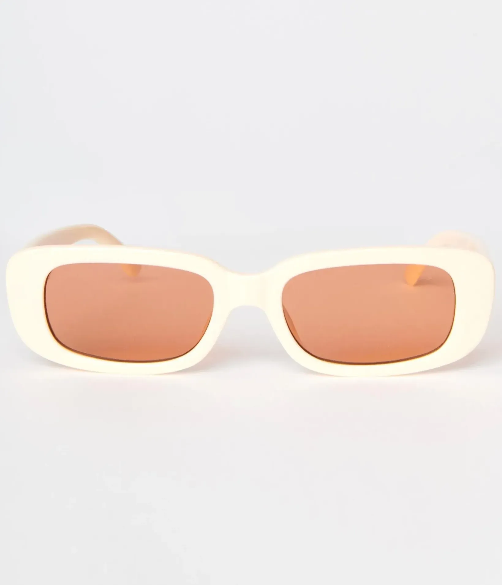 Unique Vintage Concert & Festivals|Sunglasses>Peach & Orange Tint Oval Sunglasses