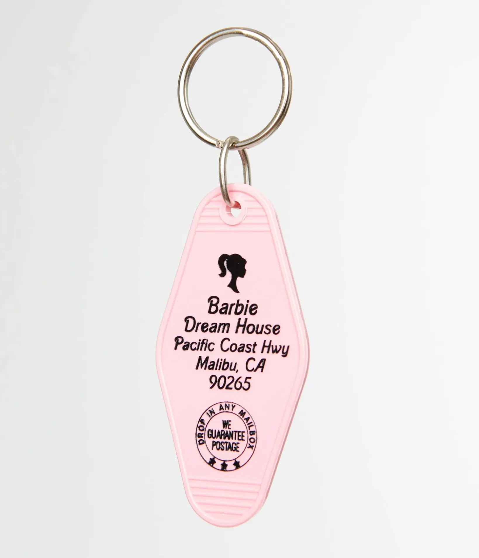Unique Vintage All Things Pink|Gifts For The Home>Pink Barbie Dream House Motel Key Fob
