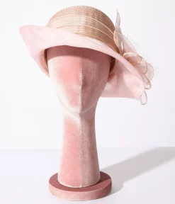 Unique Vintage All Things Pink|Sun Hats><noscript><img width=