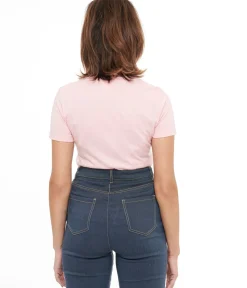 Unique Vintage Graphic Tees|All Things Pink>Pink Just A Bit Batty Fitted Graphic Tee