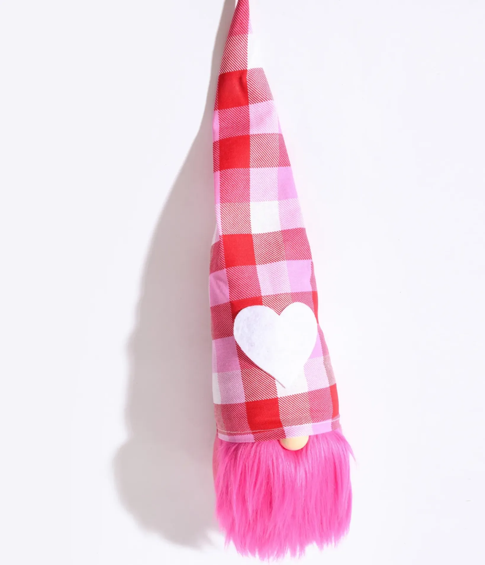 Unique Vintage All Things Pink>Pink Valentine Gnome