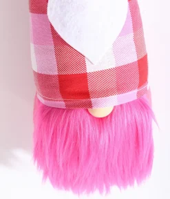 Unique Vintage All Things Pink>Pink Valentine Gnome