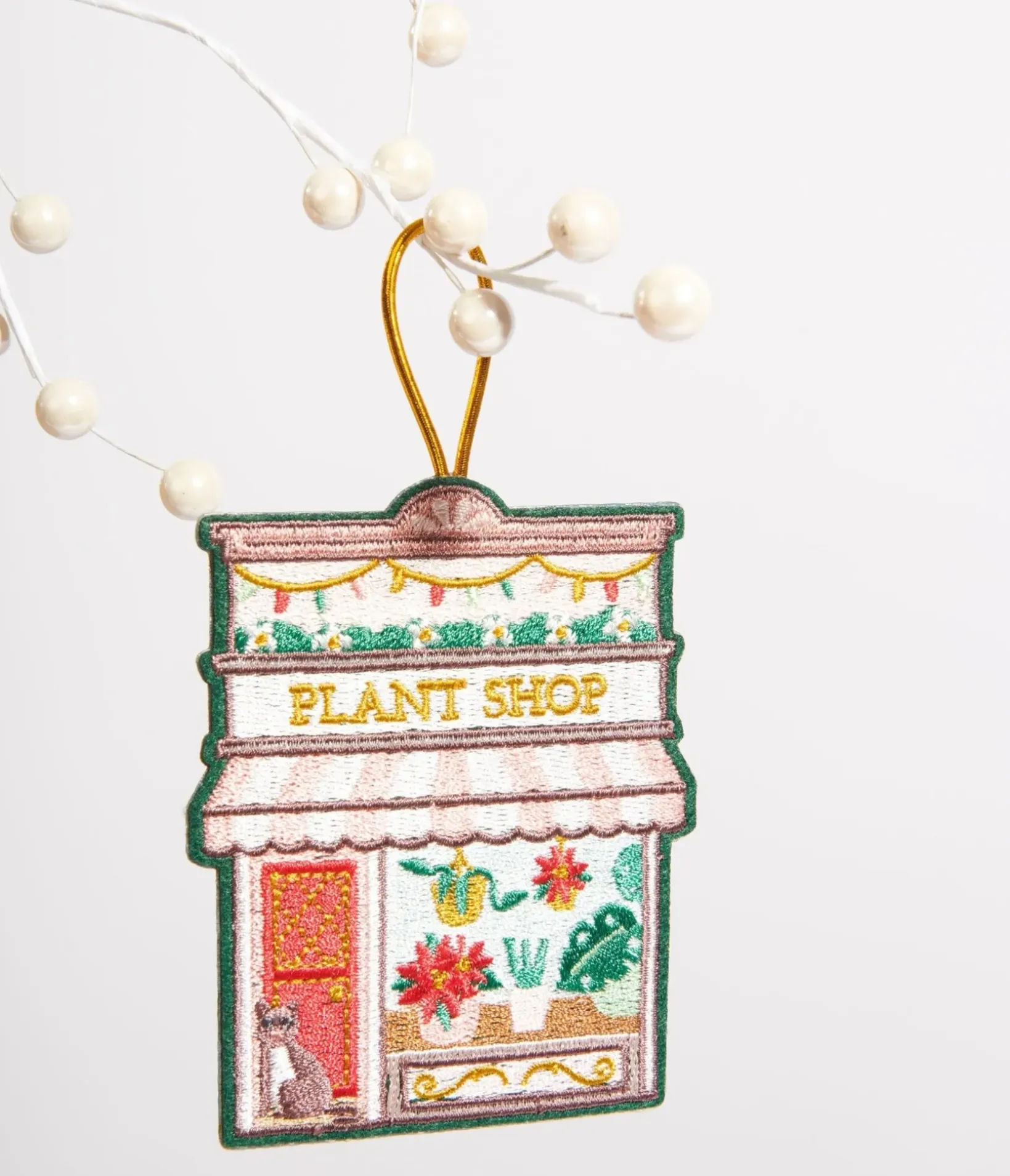Unique Vintage Gifts For The Home>Plant Shop Felt Ornament