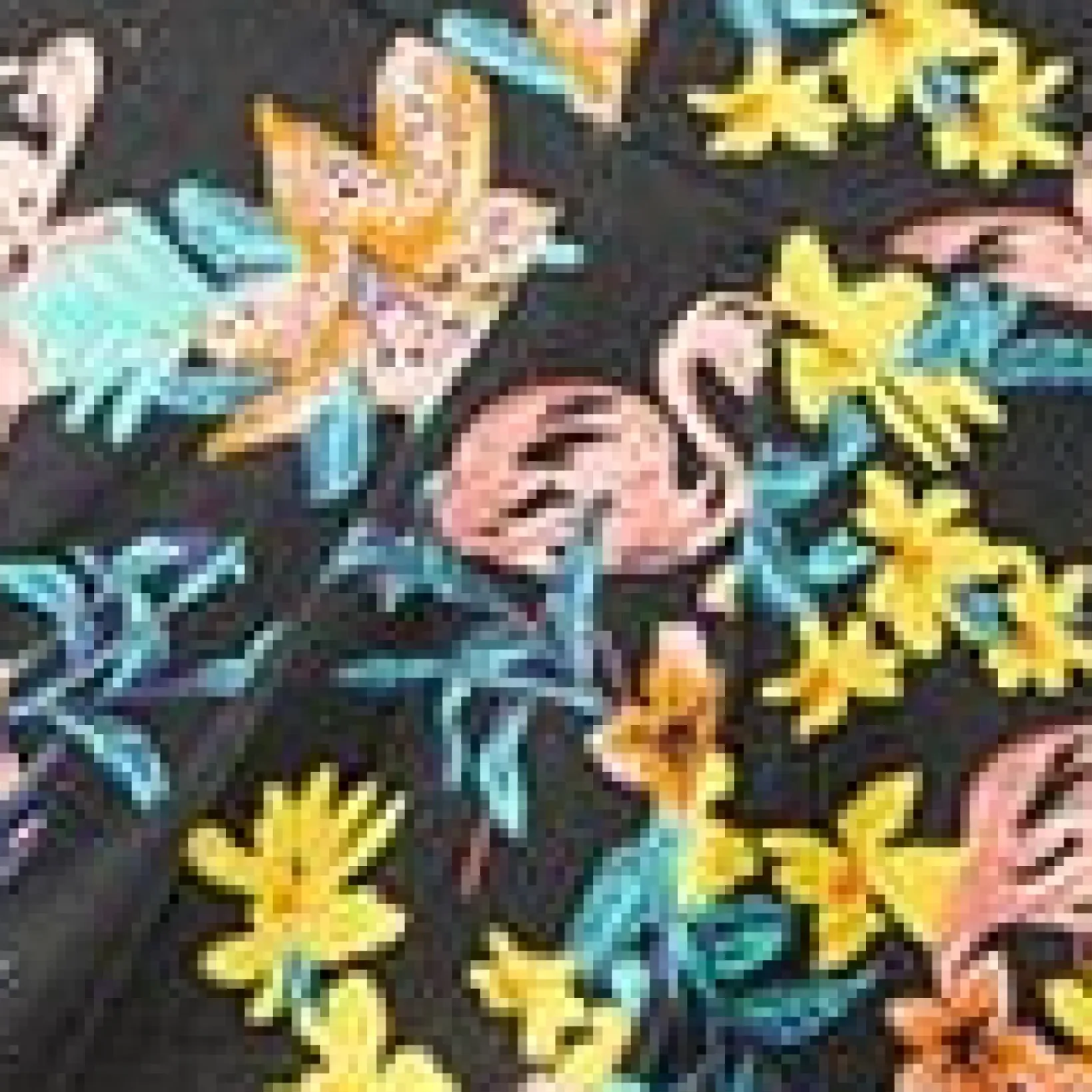 Unique Vintage Everyday Dresses|All Things Pink>Plus Size Black & Pink Floral Sally Wiggle Dress