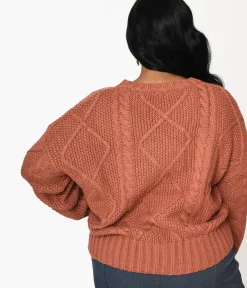Unique Vintage Sweaters & Cardigans|Work Wear><noscript><img width=