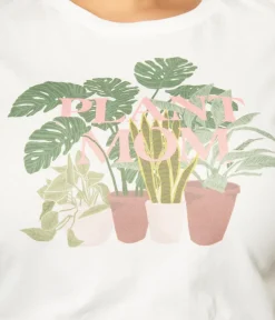 Unique Vintage Graphic Tees|Graphic Tees>Plus Size Plant Mom Unisex Graphic Tee