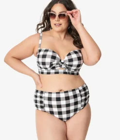 Unique Vintage Two Piece Swim|Swim Bottoms><noscript><img width=