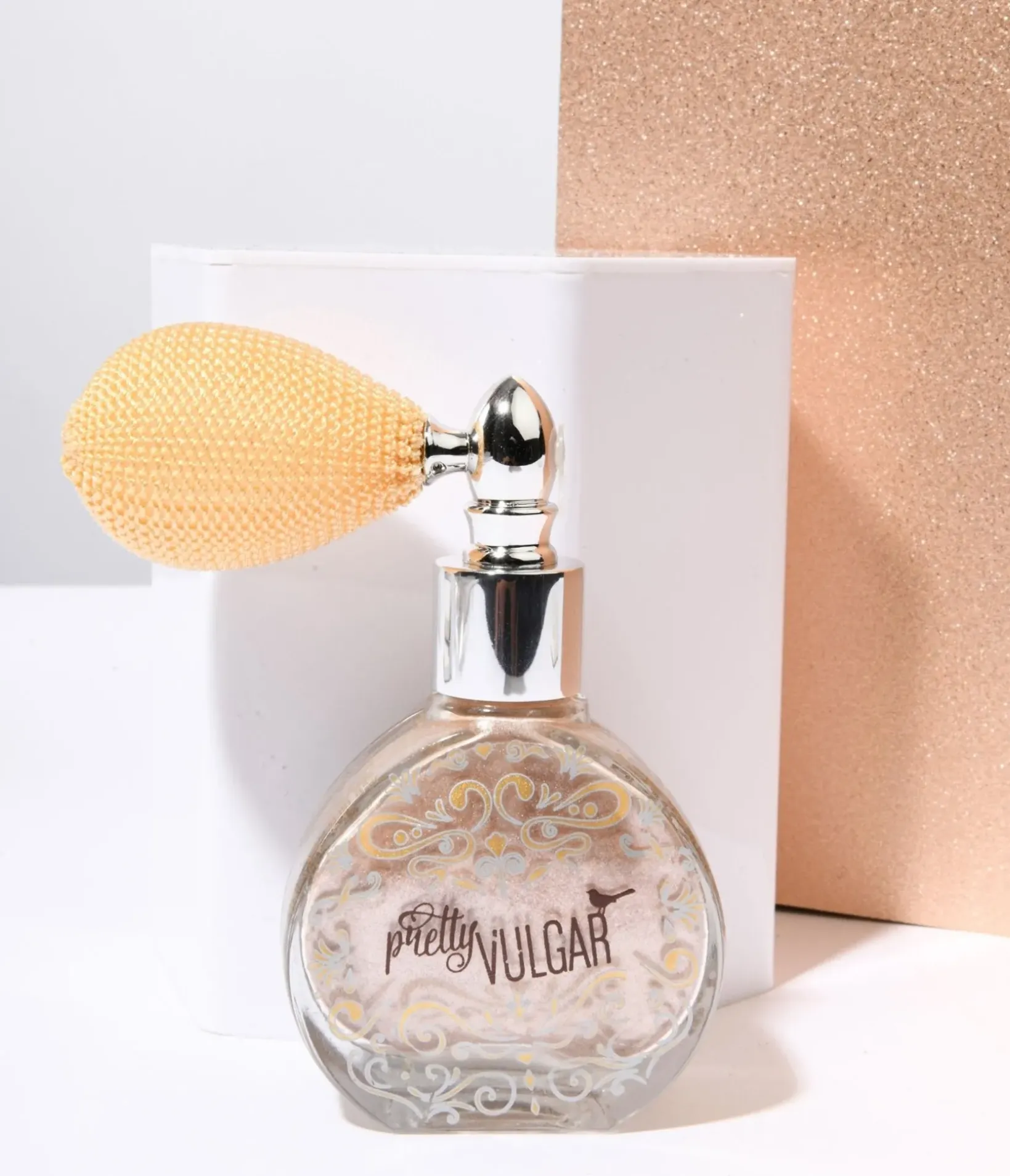 Unique Vintage Beauty>Pretty Vulgar Rose Gold Glitter Dust