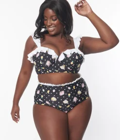 Unique Vintage Swim Tops|Plus Size Swim><noscript><img width=