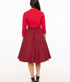 Unique Vintage Skirts|All Things Red><noscript><img width=