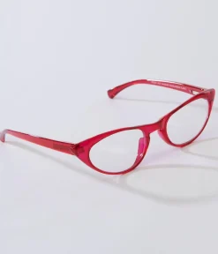 Unique Vintage All Things Red|Sunglasses>Red Cat Eye Glasses
