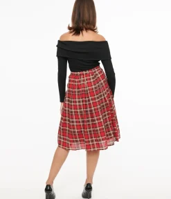 Unique Vintage Skirts|All Things Red><noscript><img width=