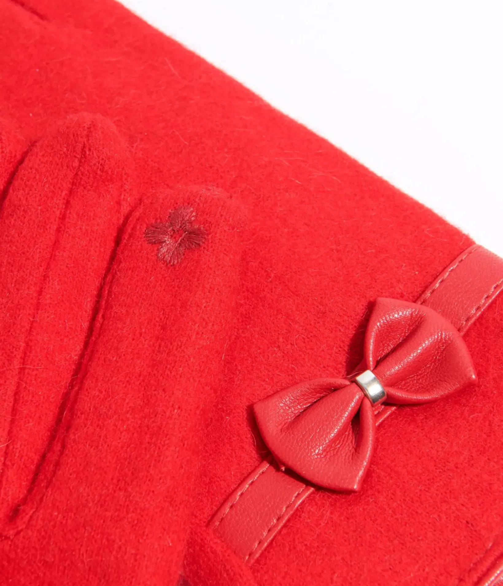 Unique Vintage All Things Red|Gloves & Scarves>Red Wool Texting Gloves