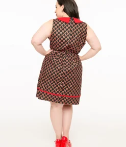 Unique Vintage Fit & Flare|Pocket Dresses><noscript><img width=