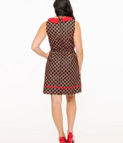 Unique Vintage Fit & Flare|Pocket Dresses><noscript><img width=