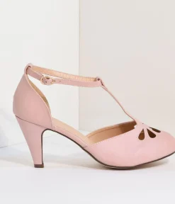 Unique Vintage Heels|T-Straps><noscript><img width=