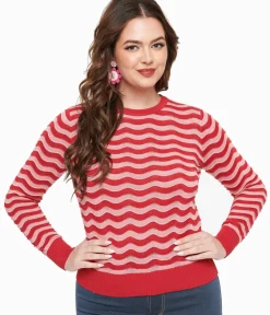 Unique Vintage Sweaters & Cardigans|All Things Pink><noscript><img width=