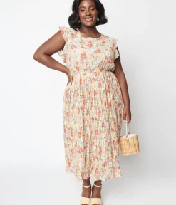 Unique Vintage Midi|Everyday Dresses><noscript><img width=