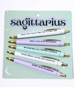 Unique Vintage Gift Under $20>Sagittarius Pen Set