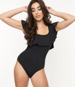 Unique Vintage One Piece Swim><noscript><img width=