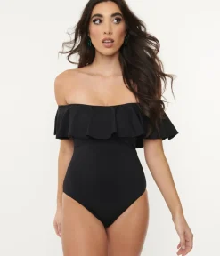 Unique Vintage One Piece Swim><noscript><img width=