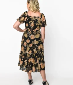 Unique Vintage Midi|Pocket Dresses><noscript><img width=
