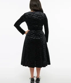 Unique Vintage Fit & Flare|Pocket Dresses><noscript><img width=