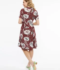 Unique Vintage Fit & Flare|Everyday Dresses><noscript><img width=