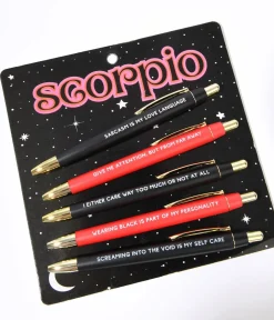 Unique Vintage Gift Under $20>Scorpio Pen Set