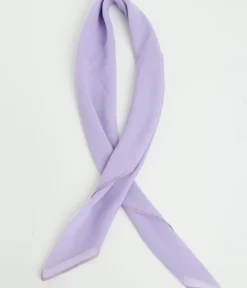 Unique Vintage Hair Scarves|Gloves & Scarves>1950s Lavender Chiffon Hair Scarf