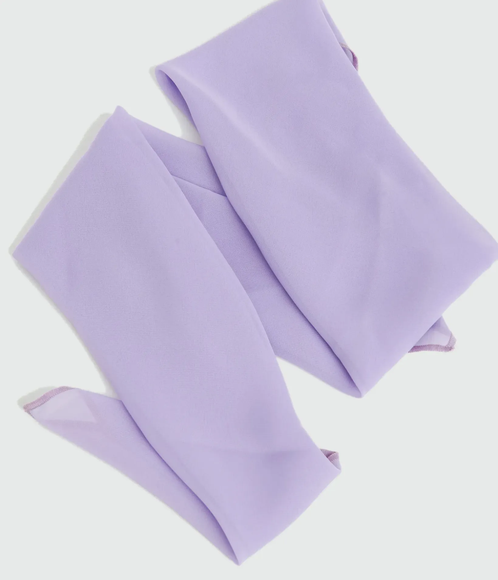 Unique Vintage Hair Scarves|Gloves & Scarves>1950s Lavender Chiffon Hair Scarf