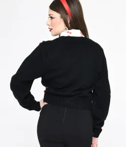 Unique Vintage Sweaters & Cardigans|All Things Black><noscript><img width=