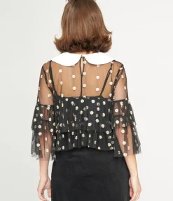 Unique Vintage Blouses|All Things Black><noscript><img width=