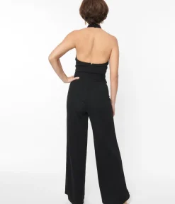 Unique Vintage Rompers & Jumpsuits|Rompers & Jumpsuits>Smak Parlour Black Glamour Goddess Jumpsuit