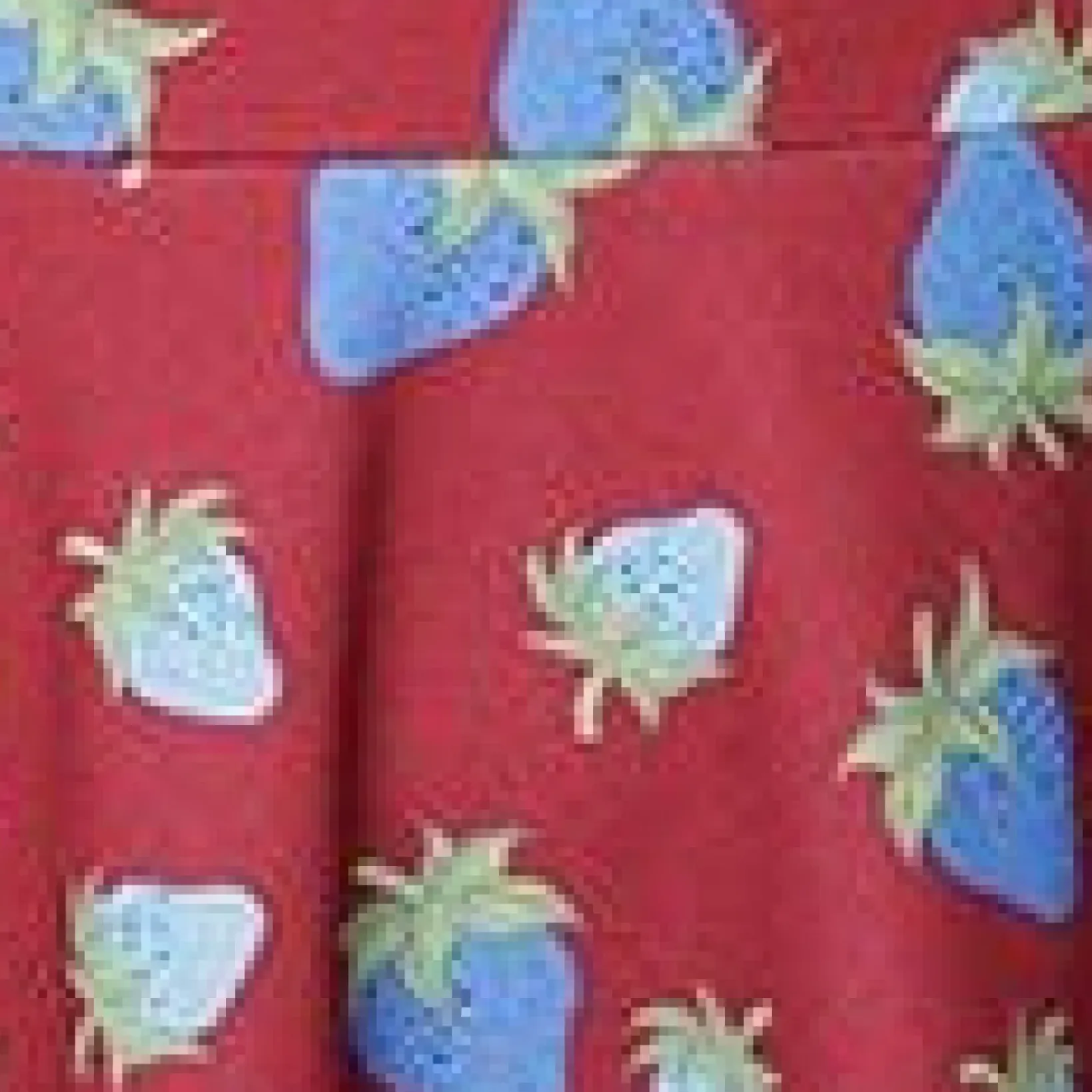 Unique Vintage Fit & Flare|Pocket Dresses>Smak Parlour Burgundy & Blue Strawberry Group Chat Flare Dress