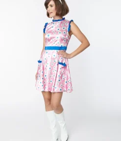Unique Vintage Fit & Flare|Pocket Dresses><noscript><img width=