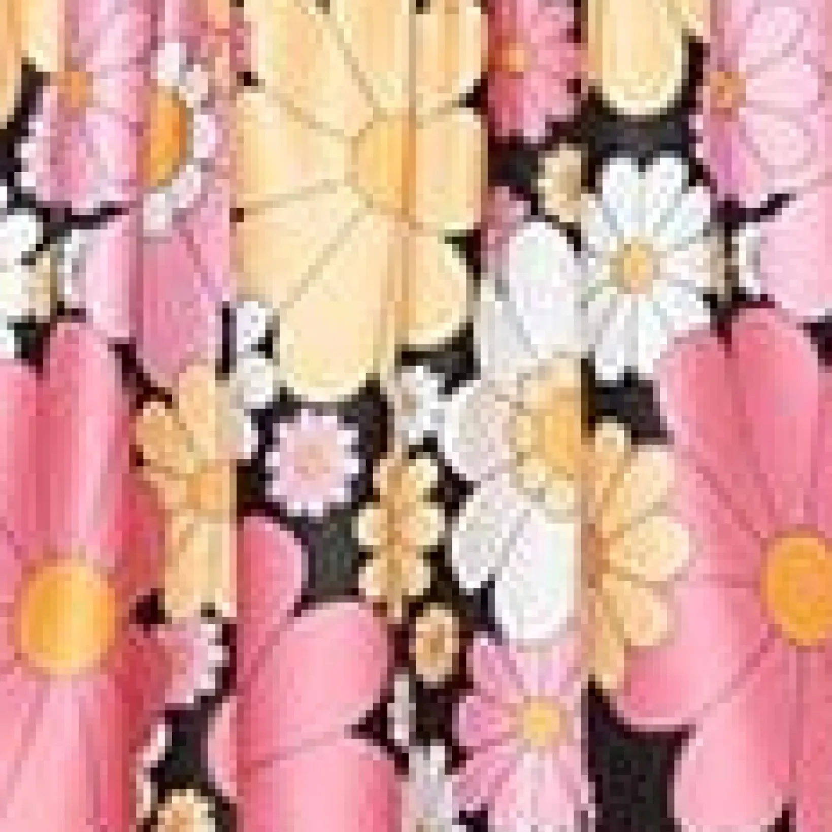 Unique Vintage Skirts|All Things Pink>Smak Parlour Pink & White Floral Gathered Mini Skirt