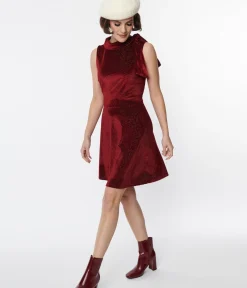 Unique Vintage Fit & Flare|Pocket Dresses><noscript><img width=