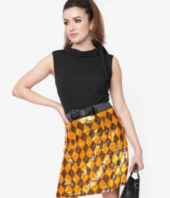Unique Vintage All Things Black>Smak Parlour 1960s Black Cowl Neck Tie Blouse
