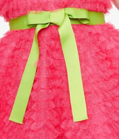 Unique Vintage Babydoll|Babydoll>Smak Parlour 1960s Hot Pink Empire Waist Mini Dress