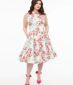 Unique Vintage Swing|Pocket Dresses><noscript><img width=