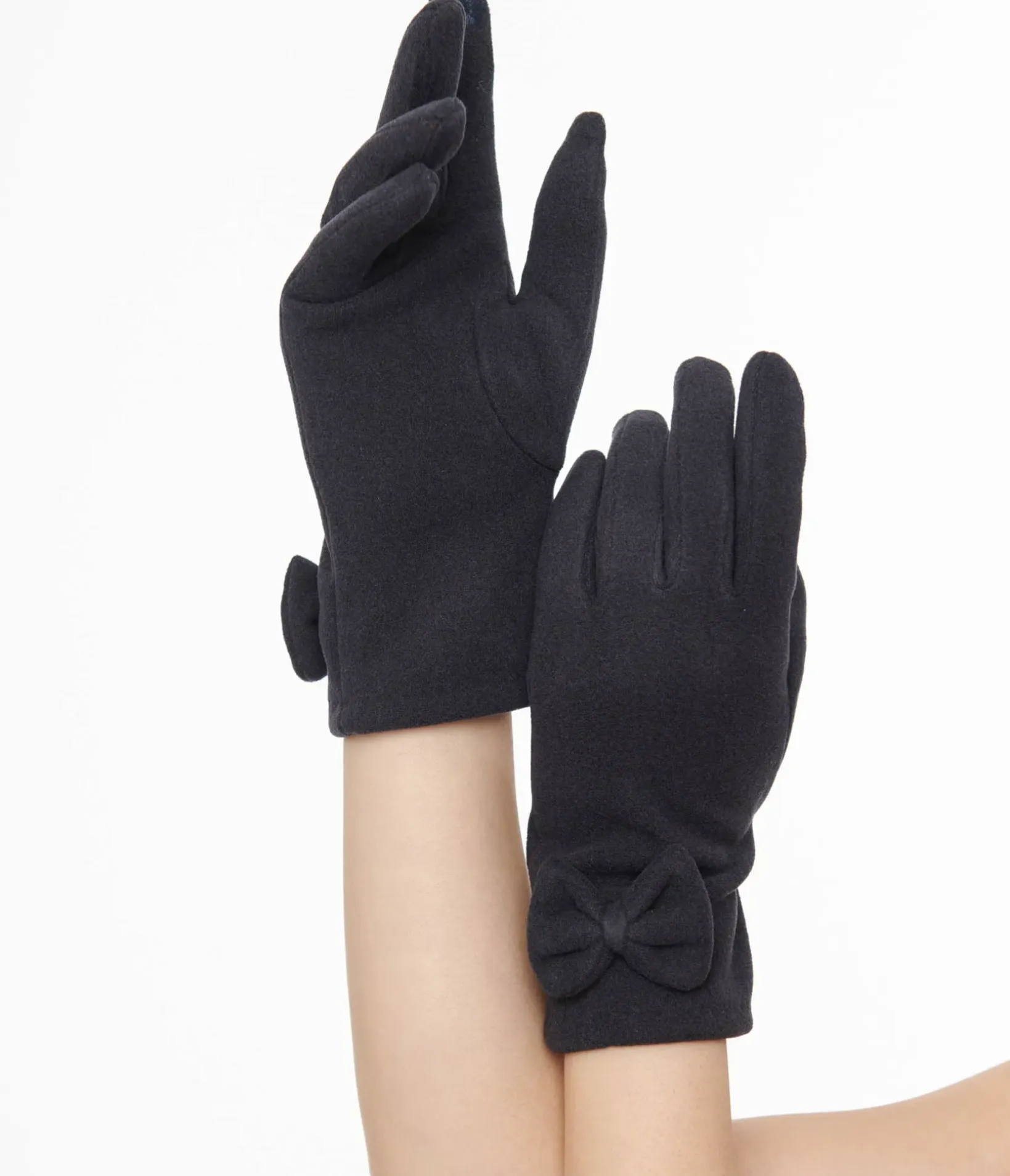 Unique Vintage Disney Bounding|Gloves & Scarves>1950s Navy Bow Gloves
