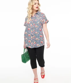 Unique Vintage Blouses|Work Wear><noscript><img width=