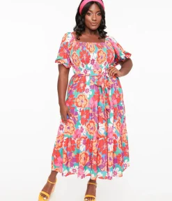 Unique Vintage Midi|Everyday Dresses><noscript><img width=
