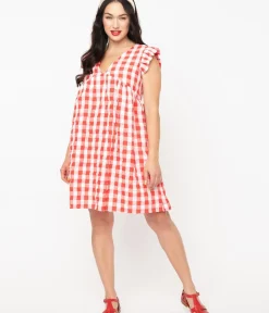 Unique Vintage Everyday Dresses|All Things Red><noscript><img width=