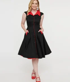 Unique Vintage Swing|Pocket Dresses><noscript><img width=