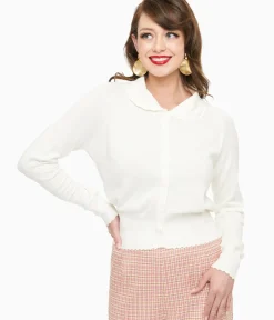 Unique Vintage Sweaters & Cardigans|Work Wear><noscript><img width=