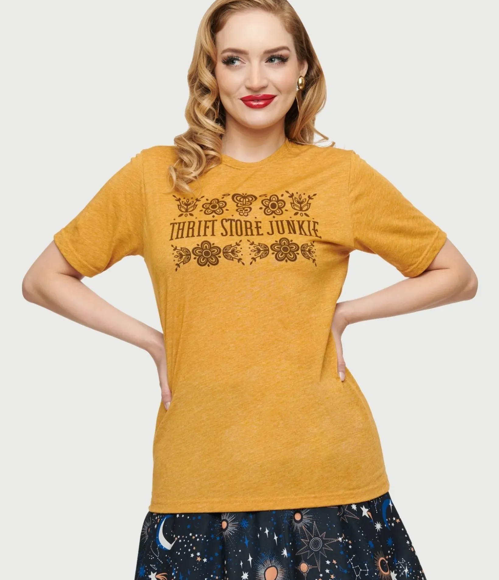 Unique Vintage Graphic Tees>Thrift Store Junkie Unisex Graphic Tee