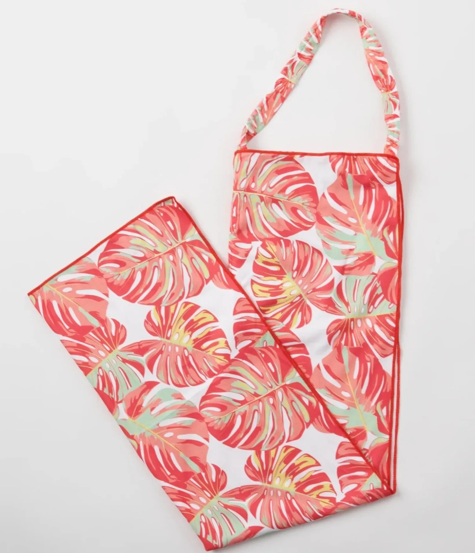 Unique Vintage Tote Bags>Tropical 2 In 1 Towel Tote Bag