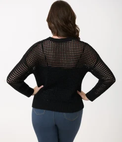 Unique Vintage Sweaters & Cardigans|All Things Black><noscript><img width=